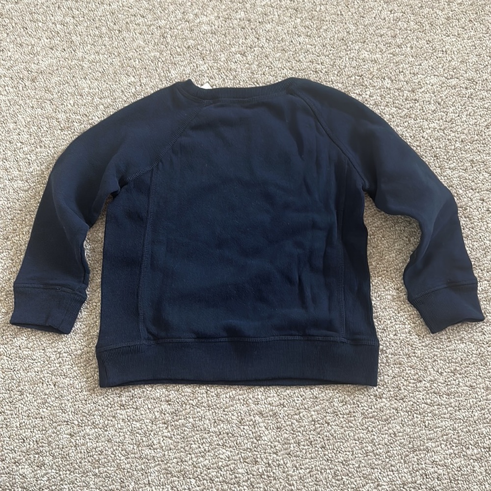 Baby Gap Navy Blue Crew Neck Sweatshirt - Picture 4 of 4